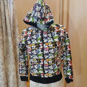 Mickey Mouse Expressions Zip Up